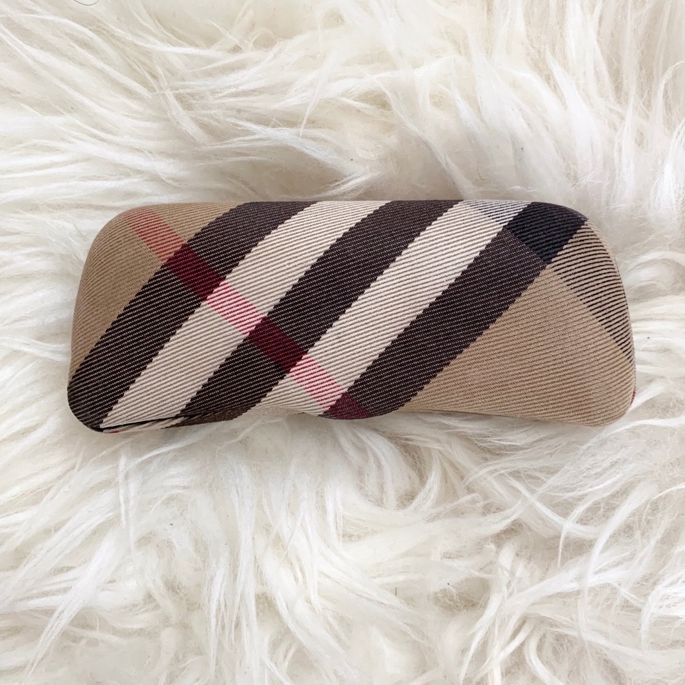 🖤 BURBERRY Nova Check Eyeglass Sunglass Hard Case